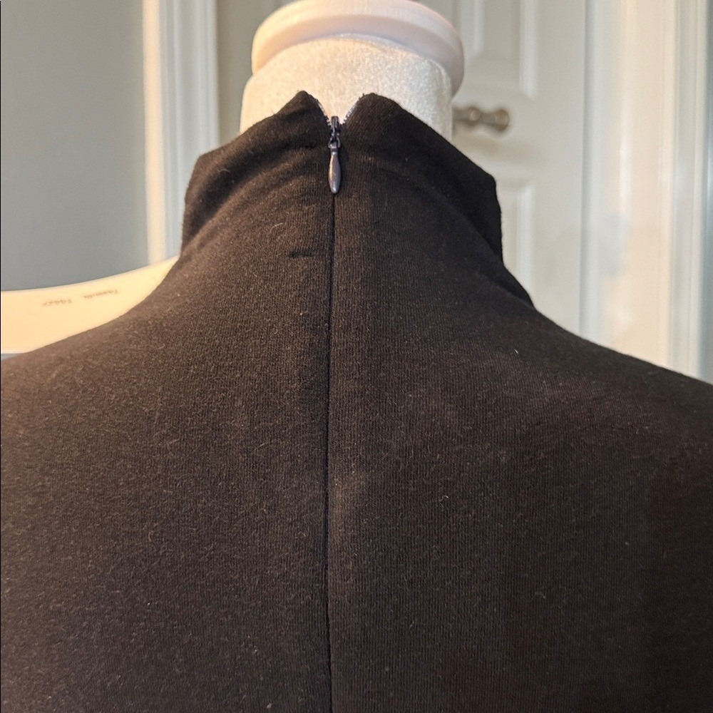 Laviniaturra Made in Italy Two Tone Long Sleeve Wool Sweetheart Dress SZ 12 NWT - Picture 4 of 12